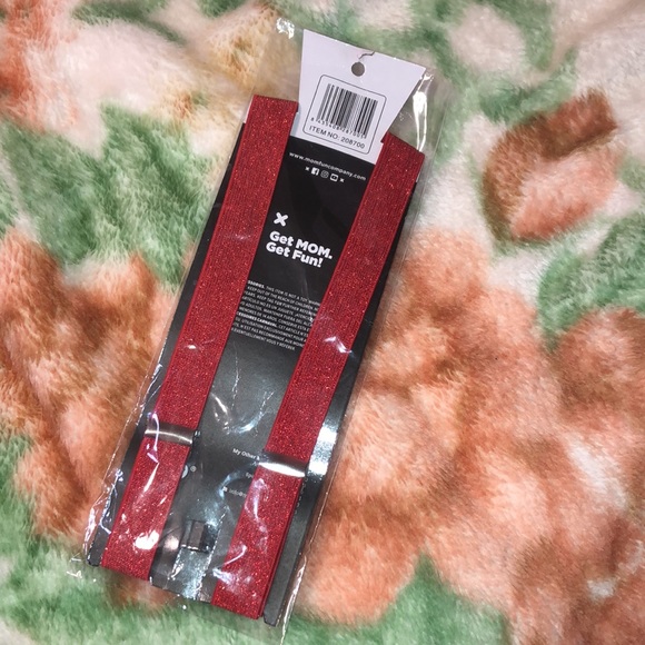 💖Glitter Suspenders - Picture 2 of 4